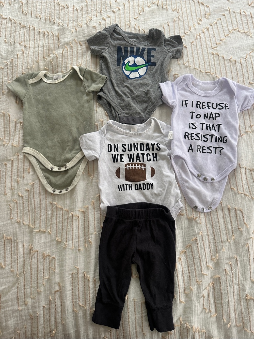 0-3 months onesies